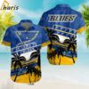 Palm Tree Summer Vibe With StLouis Blues Hawaiian Shirt 1 1