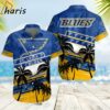 Palm Tree Summer Vibe With StLouis Blues Hawaiian Shirt 2 2