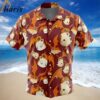 Patamon Digimon Button Up Hawaiian Shirt 1 1