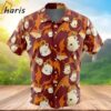 Patamon Digimon Button Up Hawaiian Shirt 2 2