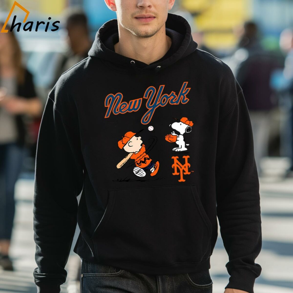 Peanuts Charlie Brown And Snoopy Playing Baseball New York Mets T shirt 5 hoodie