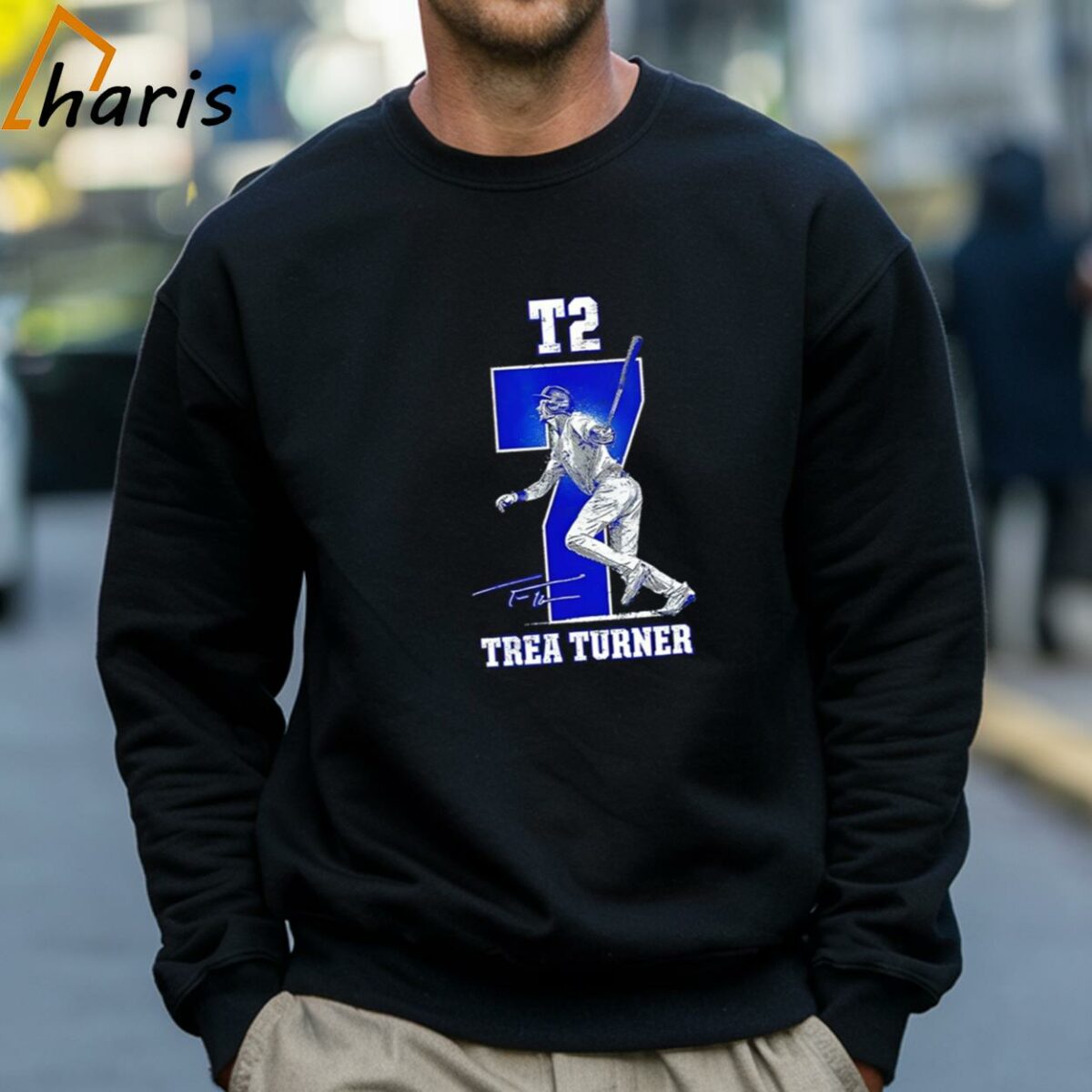 Philadelphia Phillies T2 Trea Turner 7 Signature Shirt 4 Sweatshirt