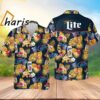 Pineapple Miller Lite Hawaiian Shirt 1 1