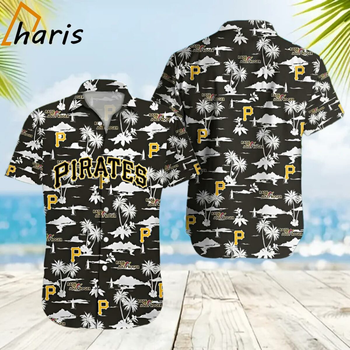Pittsburgh Pirates Hawaiian Shirt Beach Pattern Aloha Gift 2 2