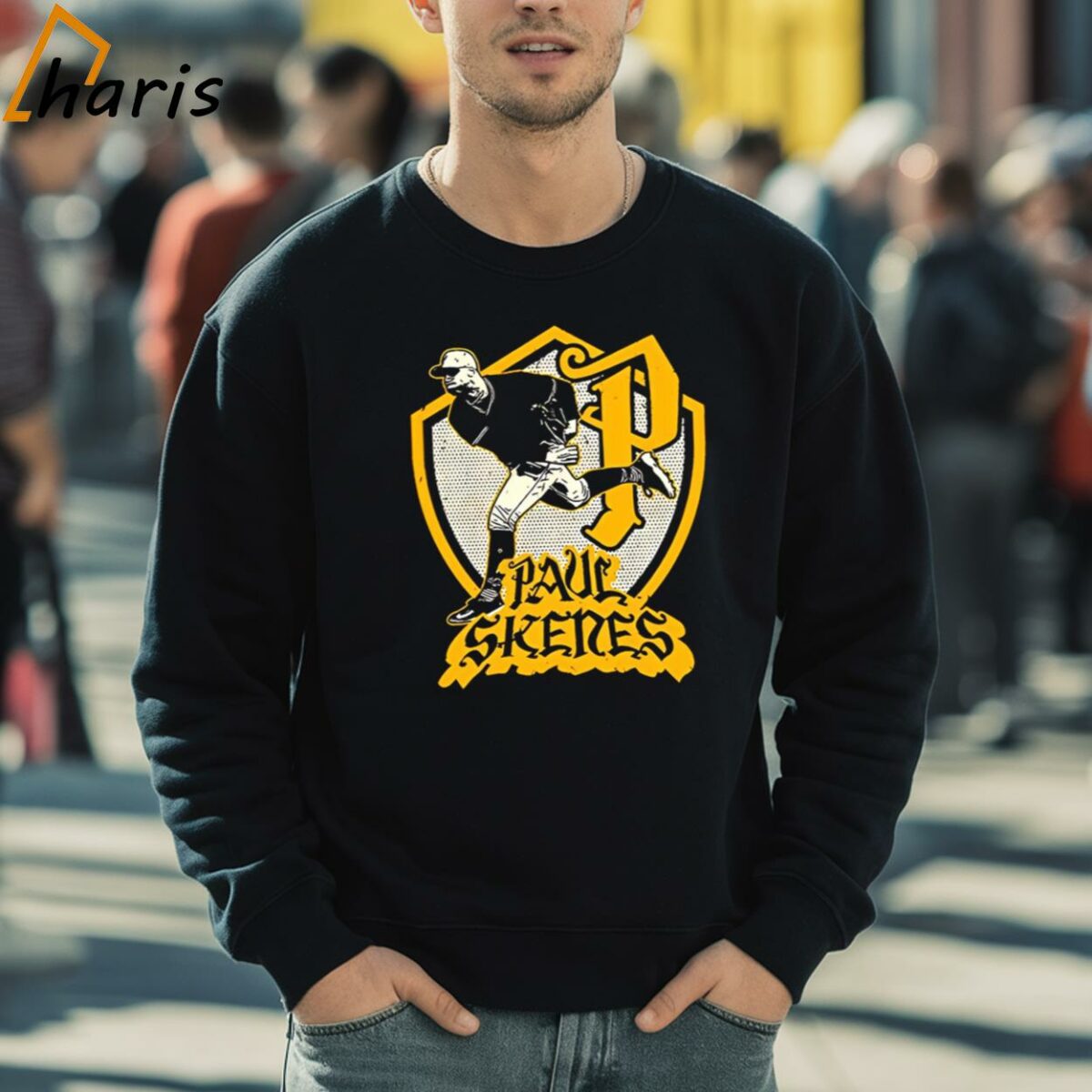 Pittsburgh Pirates Paul Skenes Shield Logo Shirt 5 sweatshirt