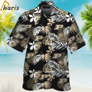 Purdue Boilermakers Tropical Hawaiian Shirt 1 1