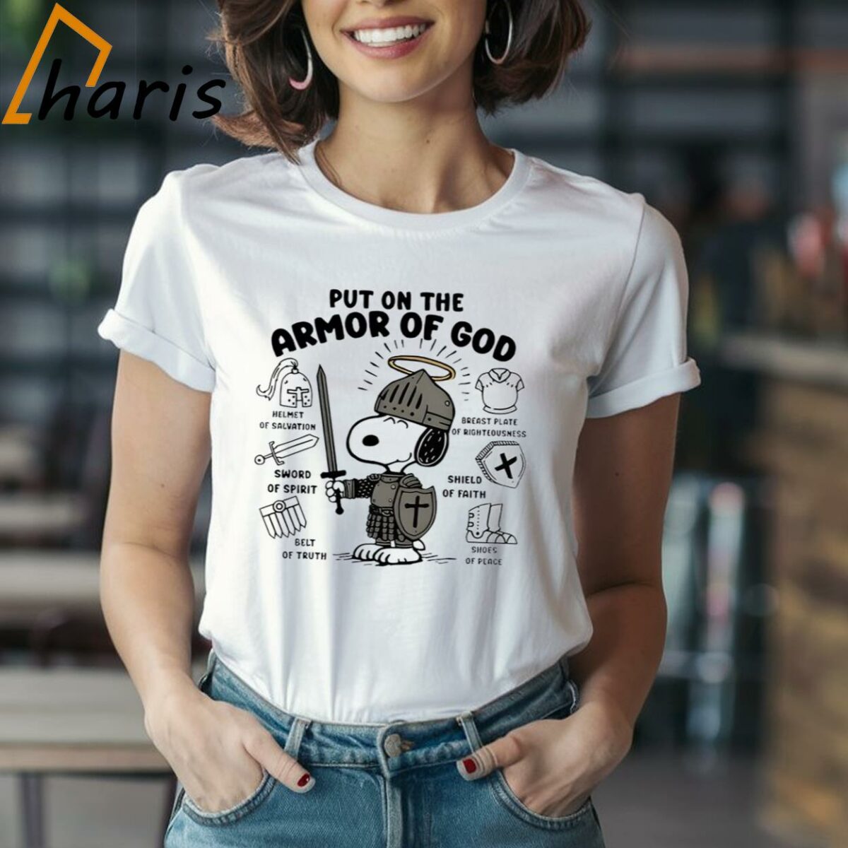 Put On The Armor Of God Snoopy Shirt 1 Shirt
