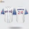 Red Sox Dominican Republic Celebration Jersey 2024 Giveaway 1 1