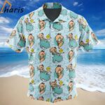 Rosalina Super Mario Bros Button Up Hawaiian Shirt 1 1