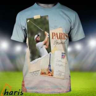 Scottie Scheffler Is Headed To The Olympics Paris Bound 2024 3D Shirt 1 1