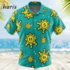Shine Sprite Pattern Super Mario Hawaiian Shirt 2 2