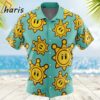 Shine Sprite Super Mario Sunshine Button Up Hawaiian Shirt 2 2