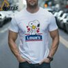 Snoopy And Woodstock Loves Lowes Logo T shirt 2 Shirt