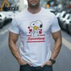 Snoopy And Woodstock Loves Speedway Logo T shirt 2 Shirt