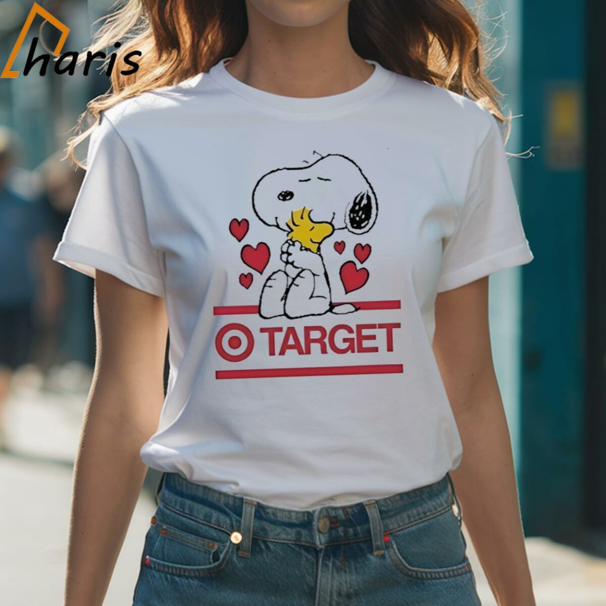 Snoopy And Woodstock Loves Target Logo T shirt 1 Shirt