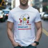 Snoopy And Woodstock Loves Walmart Logo T shirt 2 Shirt