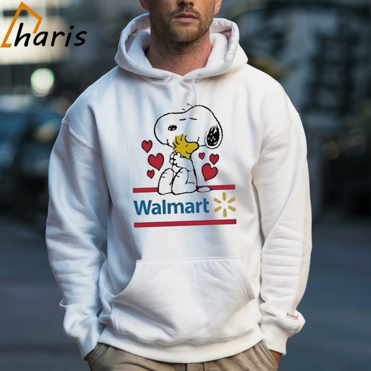 Snoopy And Woodstock Loves Walmart Logo T shirt 5 Hoodie