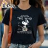 Snoopy We Are Never Too Old For The Who 60th Anniversary Collection Signatures Shirt 1 shirt