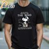 Snoopy We Are Never Too Old For The Who 60th Anniversary Collection Signatures Shirt 2 shirt