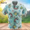 Squirtle Pattern Pokemon Button Up Hawaiian Shirt 2 2