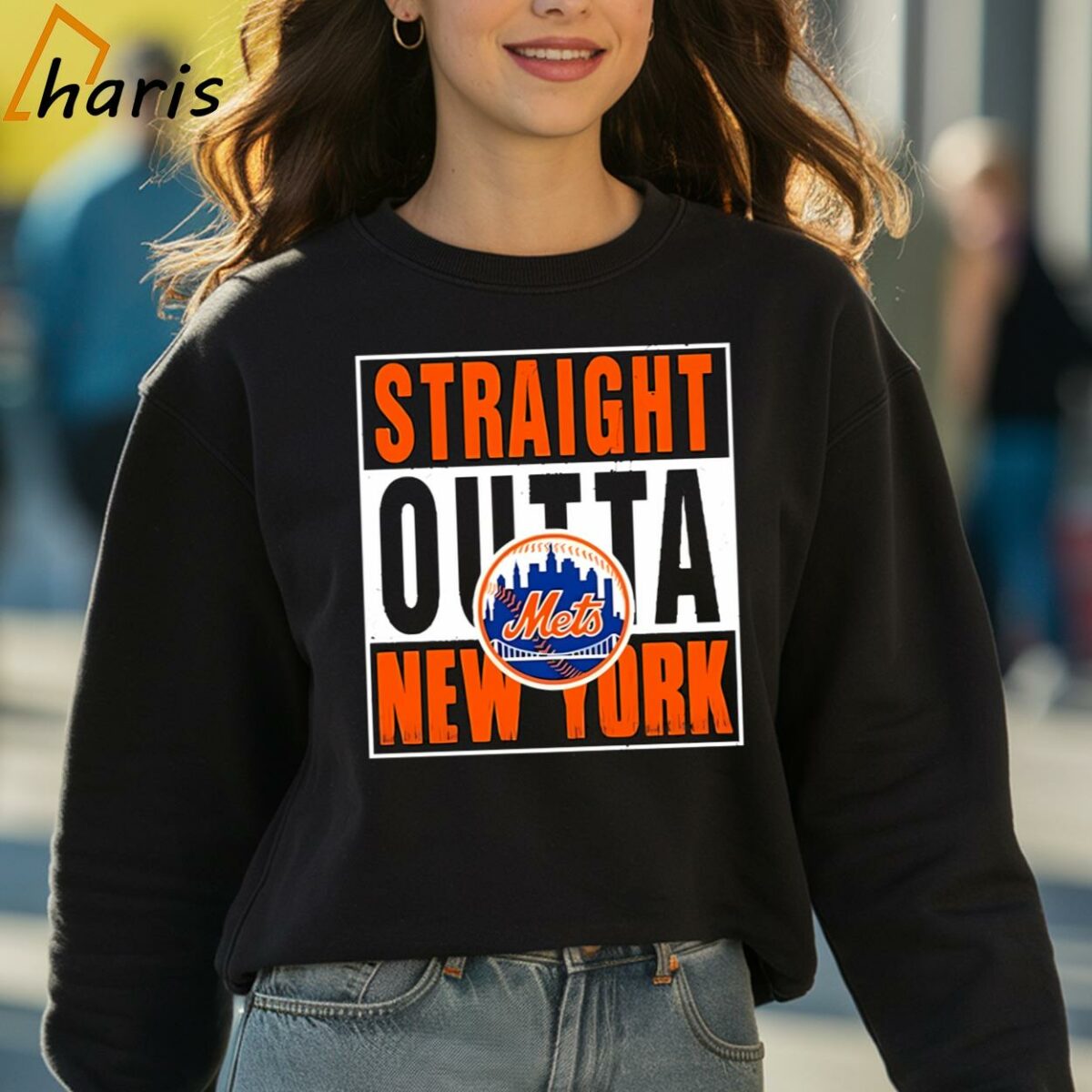 Straight Outta New York Mets Shirt 3 sweatshirt