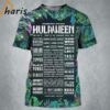 Suwannee Hulaween Poster At Spirit Of The Suwannee Music Park 3D Shirt 2 2