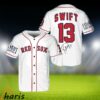 Taylor Swift Red Sox Signature Baseball Jersey 1 1