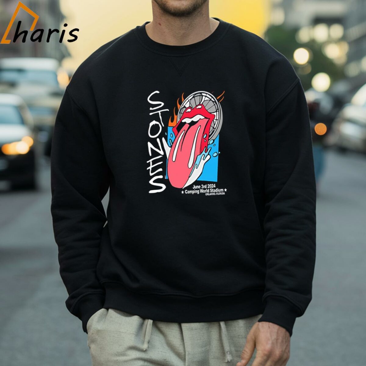 The Rolling Stones Hackney Diamonds Tour 2024 Shirt 4 Sweatshirt
