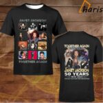 Together Again 2024 Tour Janet Jackson 1974 2024 Thank You For The Memories T Shirt 1 1