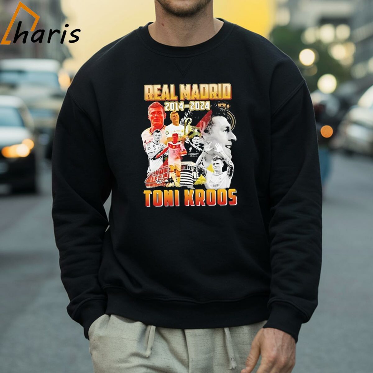 Toni Kroos 2014 2024 Forever Legend Of Real Madrid Football Club T Shirt 4 Sweatshirt