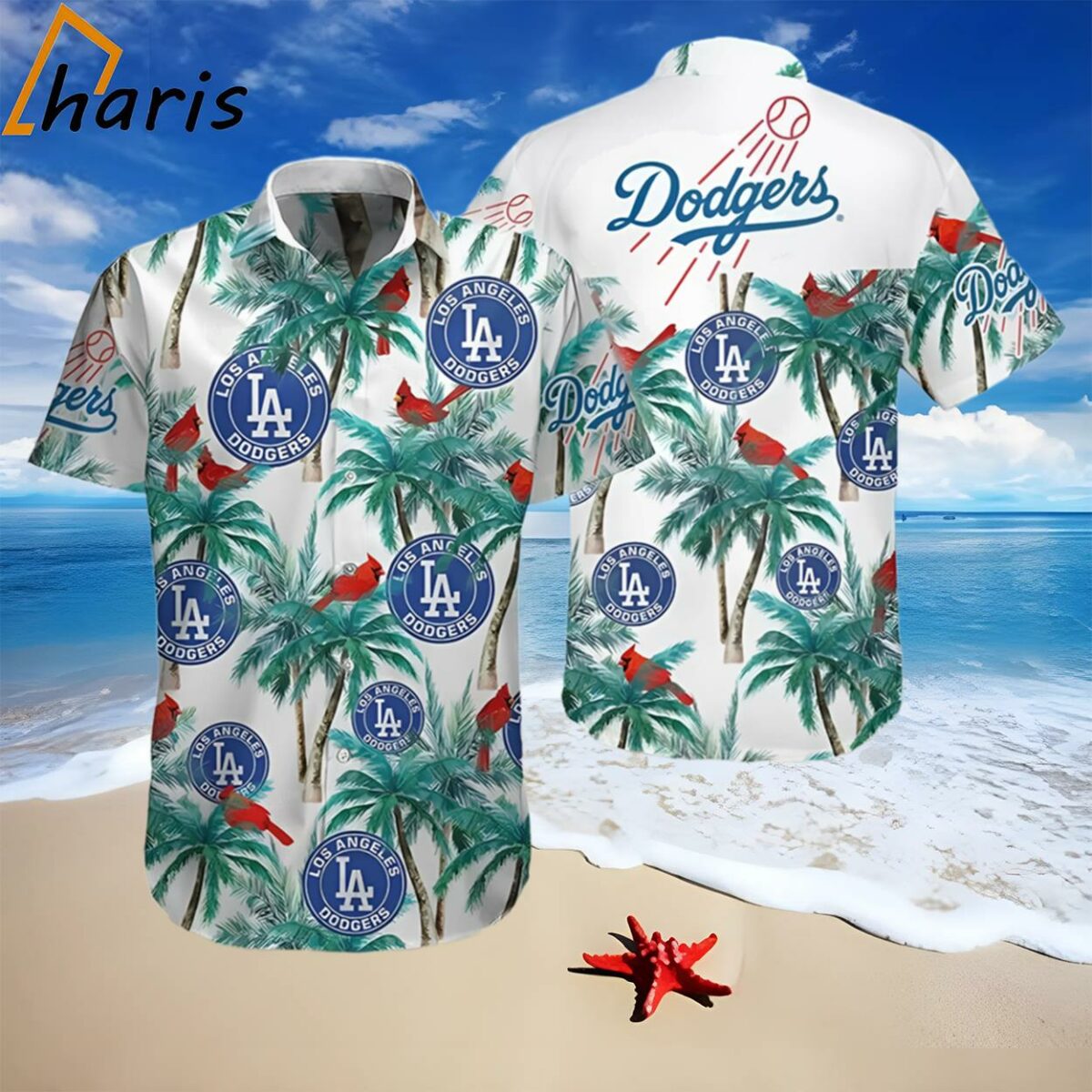 Tropical Coconut LA Dodgers Hawaiian Shirt 1 1