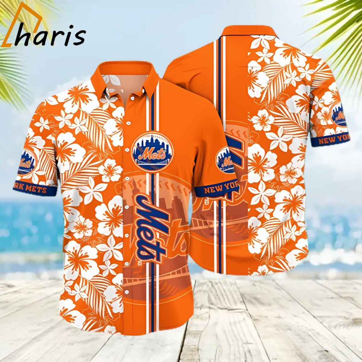 Tropical Floral Mets Hawaiian Shirt Summer Gift 2 2
