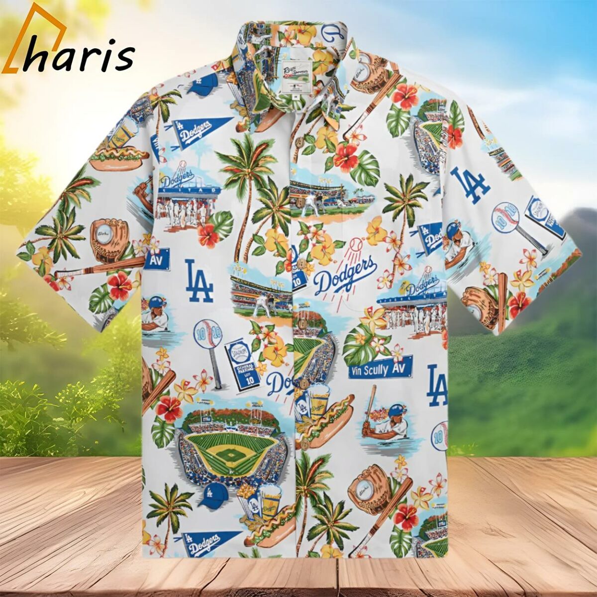 Tropical Summer Los Angeles Dodgers Hawaiian Shirt MLB Gift For Fans 2 3