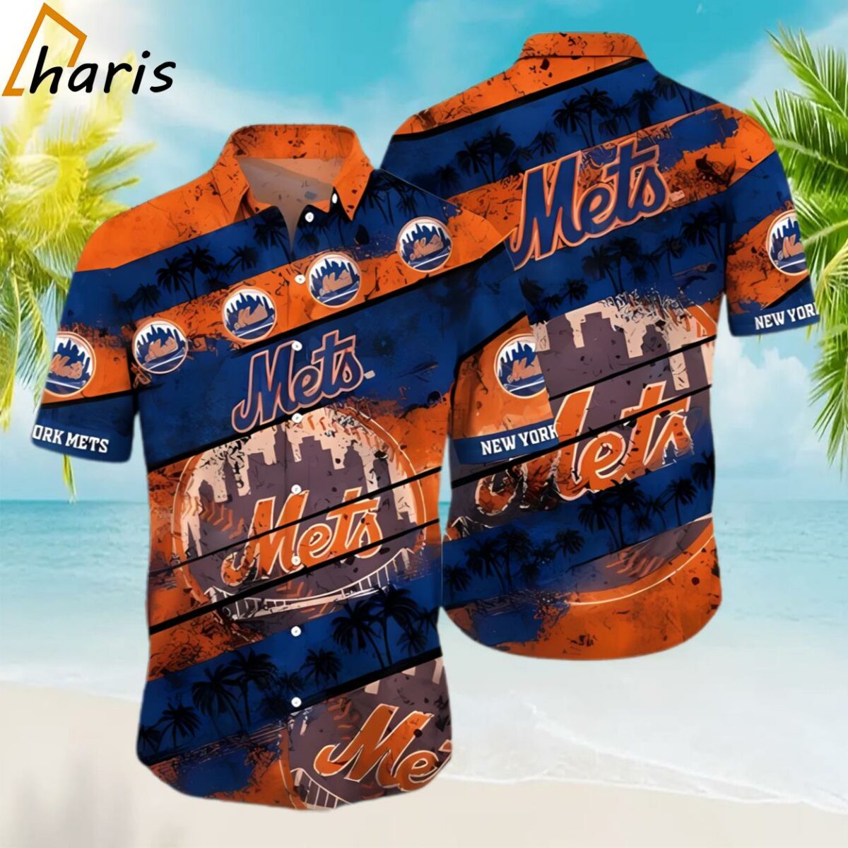 Tropical Vintage New York Mets Hawaiian Shirt 1 1