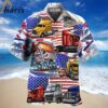 Truck USA Flag Independence Day Hawaiian Shirt 1 1