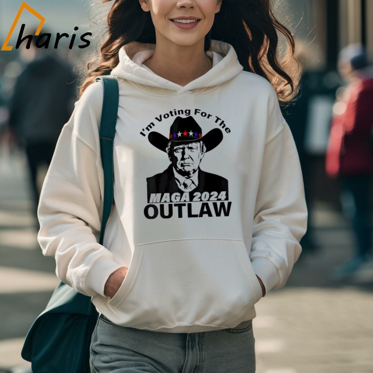 Trump MAGA 2024 Im Voting For The Outlaw Shirt 4 Hoodie