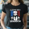 Trump Middle Finger Flag Lets Go Brandon Shirt 2 shirt