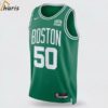 Unisex Nike Svi Mykhailiuk Kelly Green Boston Celtics Swingman Badge Player Jersey 1 1
