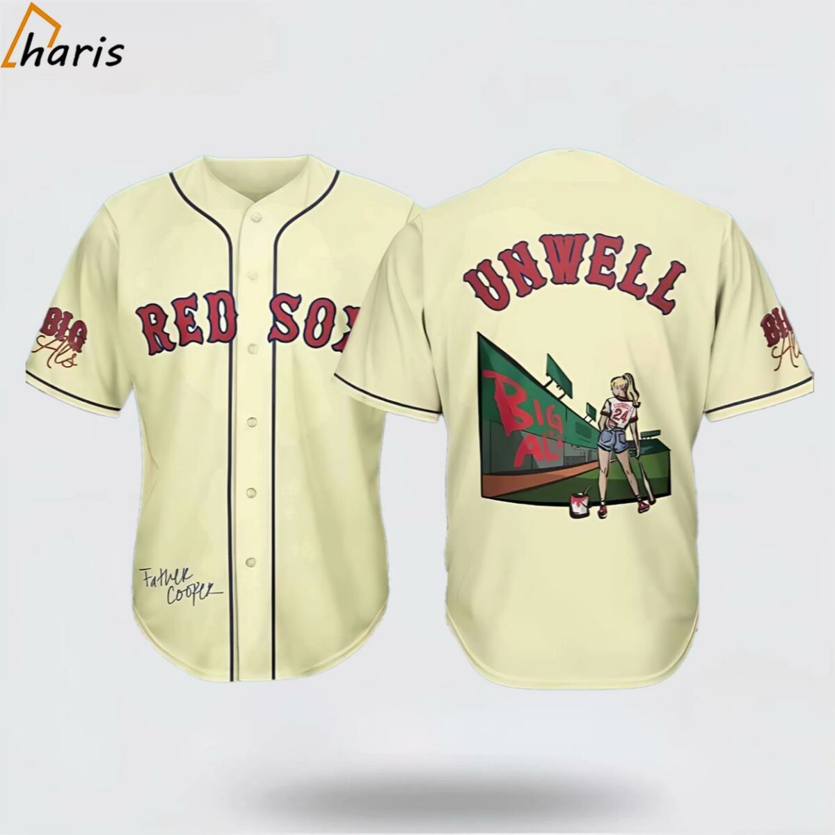 Unwell Red Sox Father Cooper Jersey 2024 Giveaway 1 1