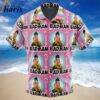 Vegeta Pink Badman Dragon Ball Z Button Up Hawaiian Shirt 1 1