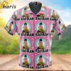 Vegeta Pink Badman Dragon Ball Z Button Up Hawaiian Shirt 2 2