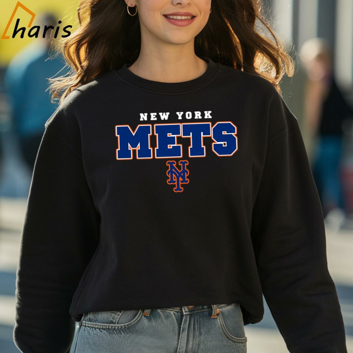Vintage MLB New York Mets Logo Shirt 3 sweatshirt
