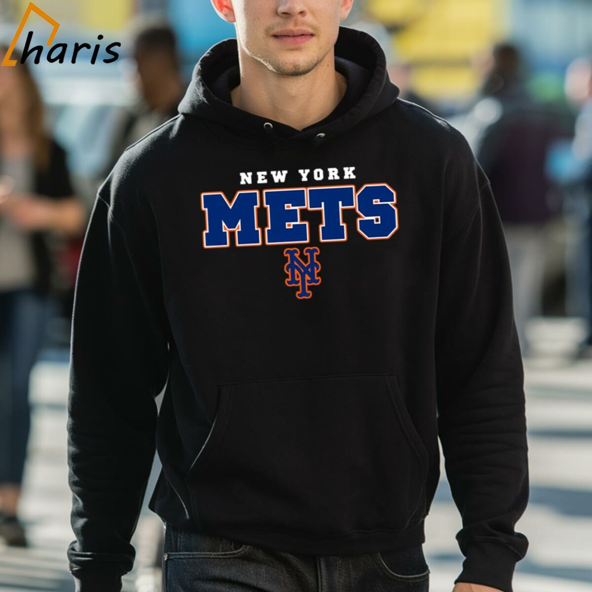Vintage MLB New York Mets Logo Shirt 5 hoodie