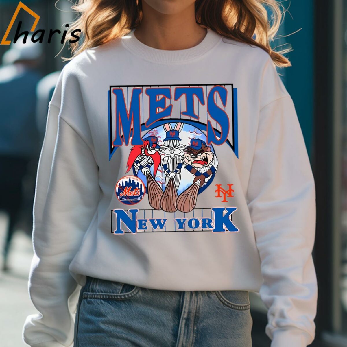 Vintage New York Mets Looney Tunes Shirt 4 Sweatshirt