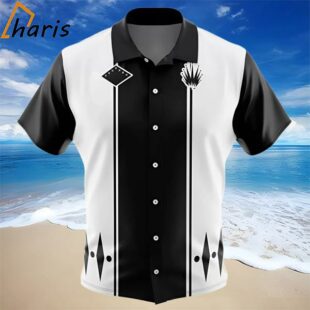 Zaraki Kenpachi Bleach Button Up Hawaiian Shirt 1 1