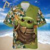 Baby Yoda Floral Pattern Star Wars Hawaiian Shirt 2 2