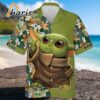 Baby Yoda Floral Pattern Star Wars Hawaiian Shirt 3 3