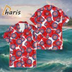 Big Red Hibiscus Chicago Cubs Hawaiian Shirt 1 1