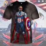 Captain America Brave New World 2025 3D T Shirt 1 1