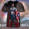 Captain America Brave New World 2025 3D T Shirt 2 2
